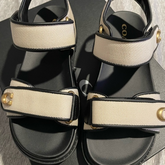 Coach Brynn Cnvs Sandal - Picture 1 of 6